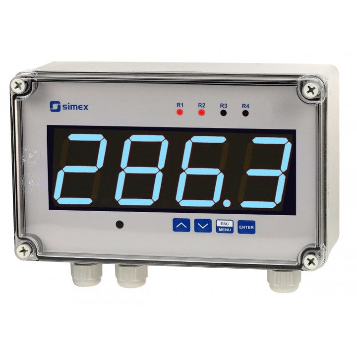 SUR-457 - universal meter in tight, wall mounting case, IP 67