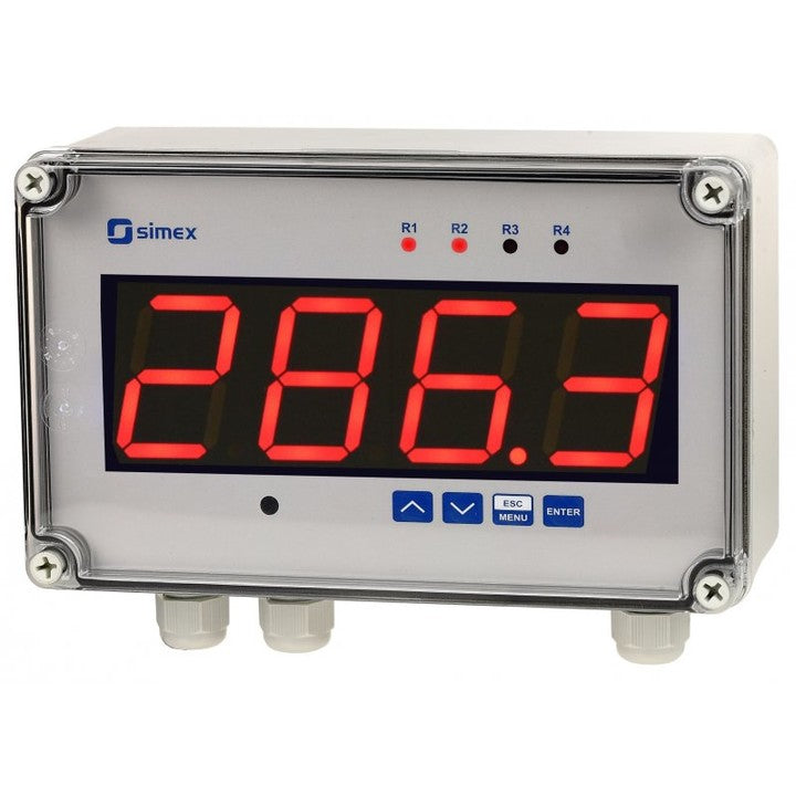 SUR-457 - universal meter in tight, wall mounting case, IP 67
