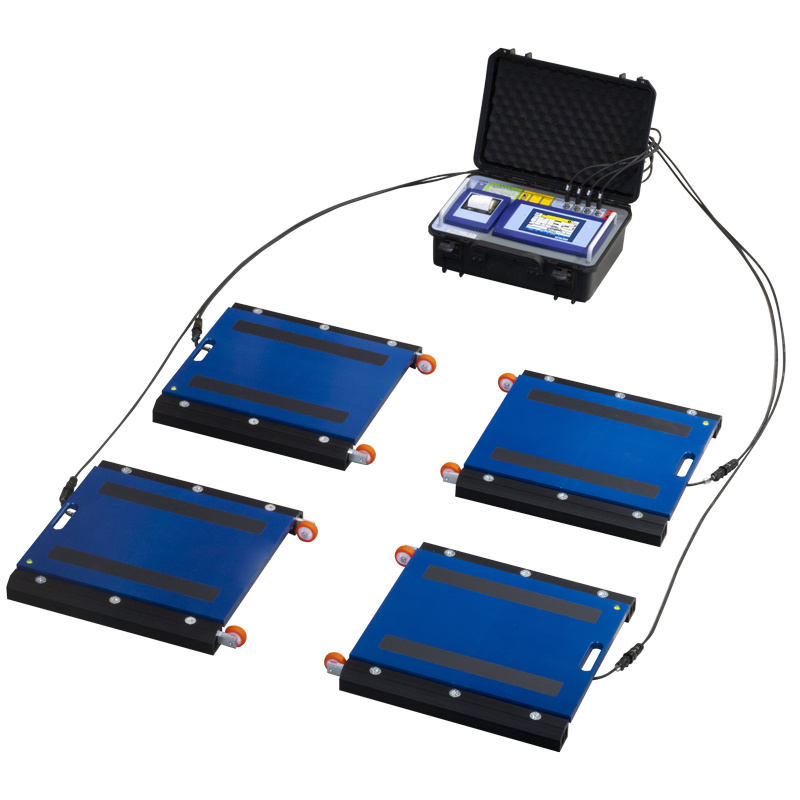 Weighing kits for 2-axle vehicles and vans (Touch Screen version)