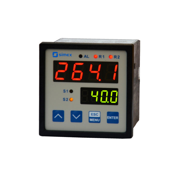 SRT-77 - process meter with 2 displays