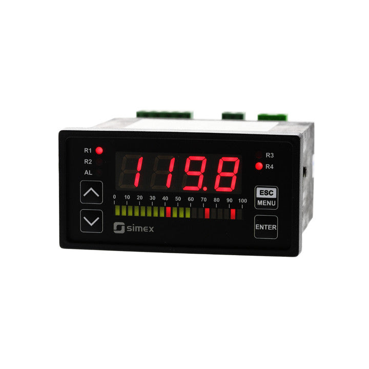 SUR-94B - universal meter with a readable, 13 mm high, LED display