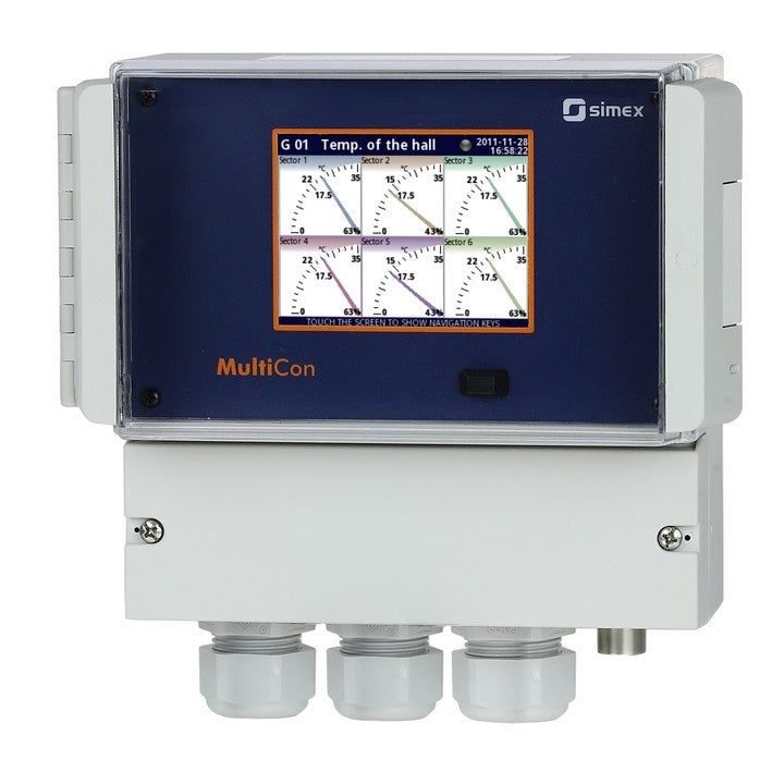 MultiCon CMC-N16 - Mittari + Ohjain + Tallennin + HMI + SCADA yhdessä paketissa