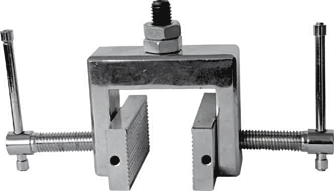 Screw tension clamp with jaws AC 18