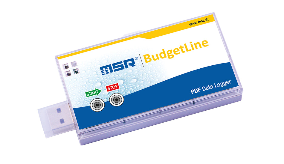 MSR64 BudgetLine: temperatuuri- ja niiskusandmeloger