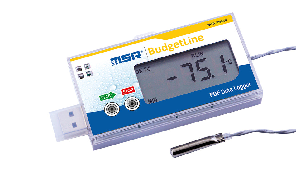 MSR86 BudgetLine: temperatuuriandmeloger