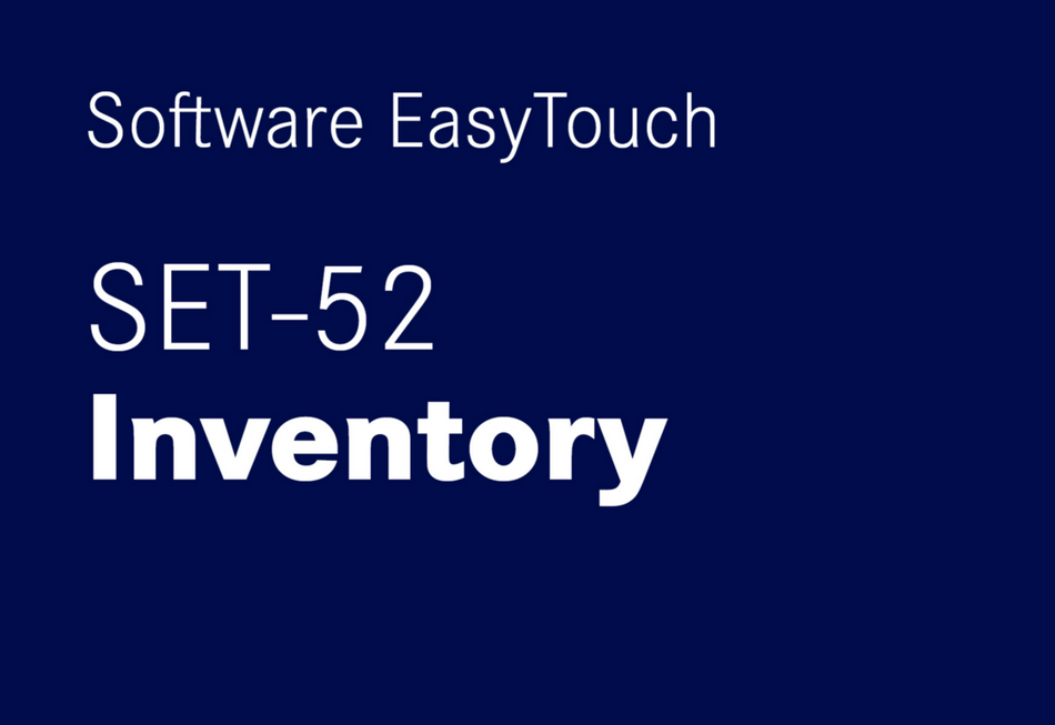 EasyTouch Inventory – inventuur: Tõhus ja korrektne