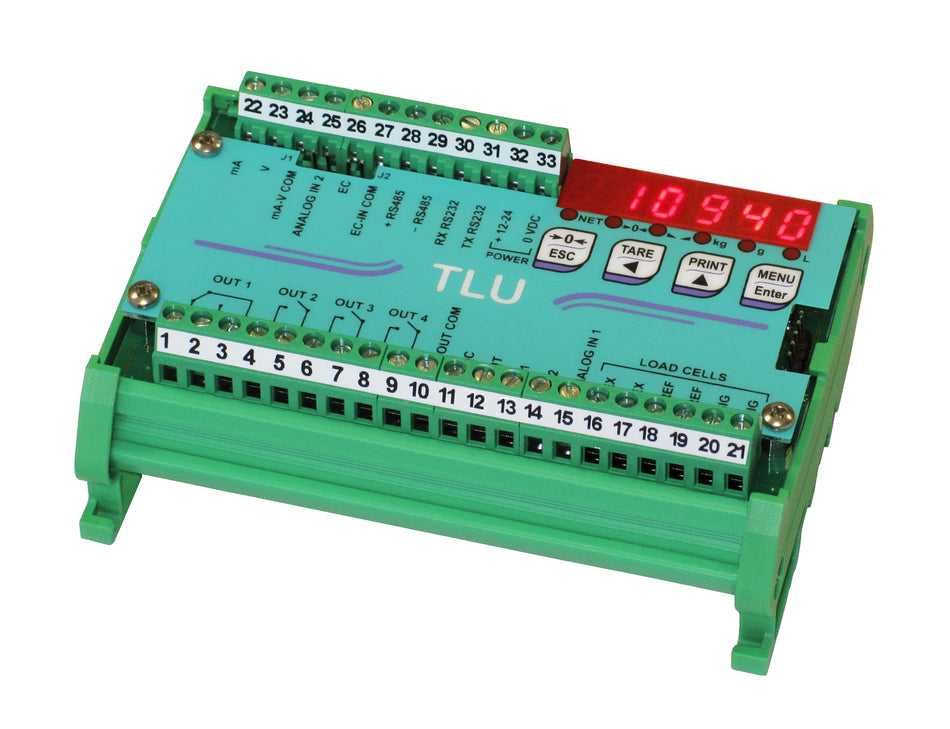 TLU Digital-analogue load limiting device/indicator