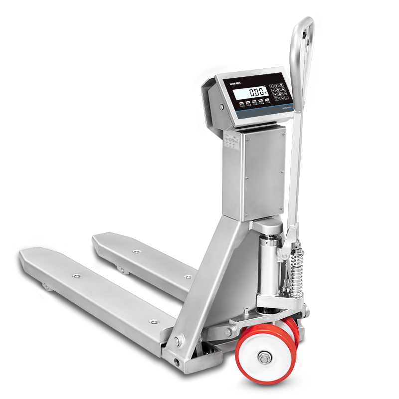 TPWI HYGIENX®,  Stainless Steel Pallet Truck Scale Fully Washable & Sanitazable