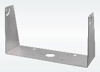 WDESK STAINLESS STEEL SUPPORT FOR WALL MOUNTING
