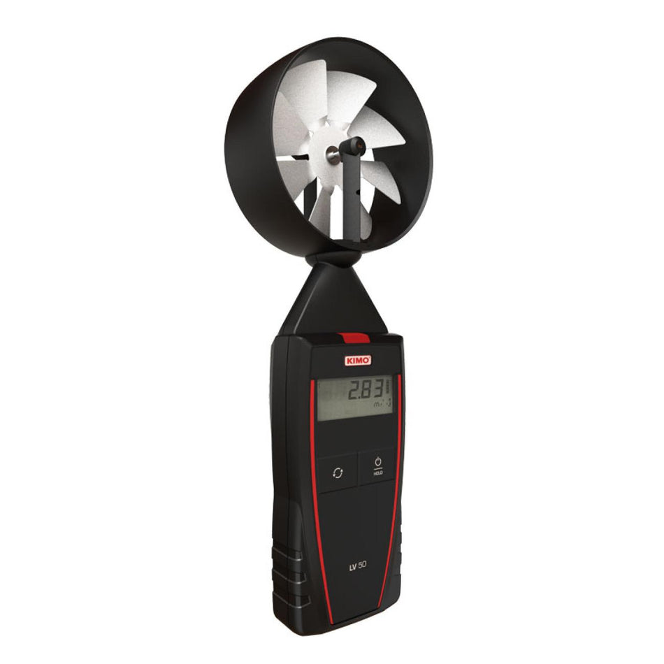 LV 110 / 111 / 117 lämpöanemometri integroidulla siipimittapäällä 